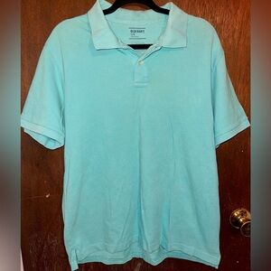 Old Navy Men's Blue Polo Shirt